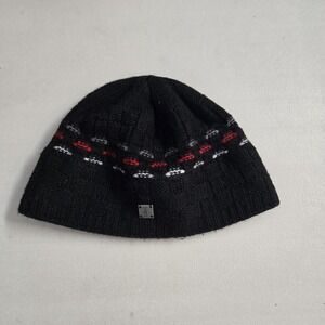 Smartwool Men Beanie ONE SIZE Black Fair Isle Wool‎ Blend Knit Pullover